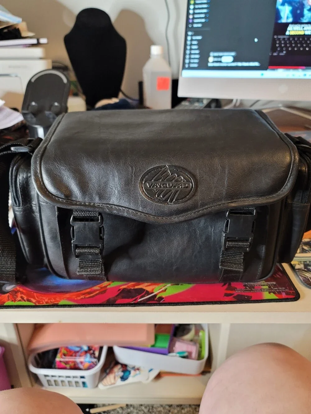 Genuine VANGUARD Black Video Camera/Camcorder Shoulder Strap Bag Carrying Case